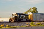 NS SD40-2 Locomotive in the yard